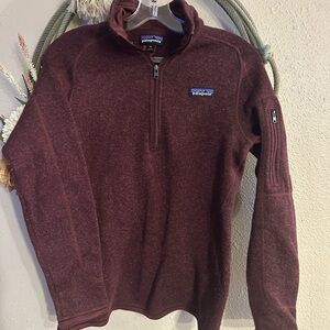 Patagonia Women’s Burgundy Sweater sz XS